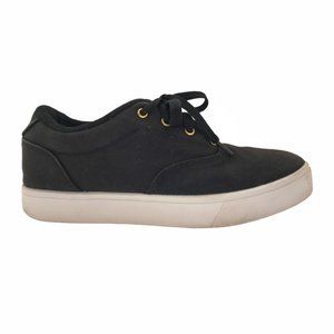 Heelys (8.5) Black Canvas Launch Women's Sneakers